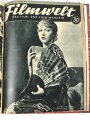 "Filmwelt - Das Film- und Foto-Magazin" ab Mai 1933  bis Dezember 1934, gebunden als  Buch, über DIN A4