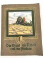 Sammelbilderalbum "Der Staat der Arbeit und des Friedens" Ein Jahr Regierung Adolf Hilter, 100 Seiten, ein Bild falsch