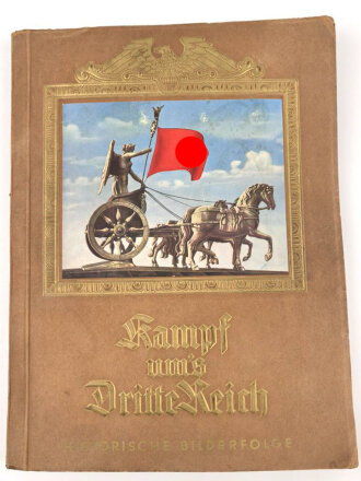 "Kampf ums dritte Reich" Sammelbilderalbum komplett