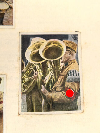 "Kampf ums dritte Reich" Sammelbilderalbum komplett