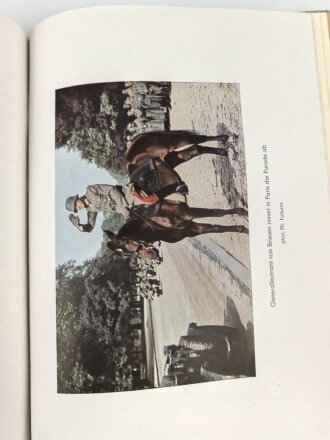 Raumbildalbum "Der Kampf im Westen" komplett mit allen Bildern und der Brille, übergeben für hervorragende Leistungen beim Vergleichsschießen 1942  der deutschen Reichspost