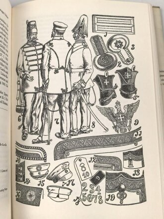 "Formations- und Uniformierungsgeschichte des preußischen Heeren 1808 bis 1914" Band I + II Fußtruppen und Kavallerie, ca 600 Seiten, DIN A5. Nachdruck von 1960, jeweils laminiert