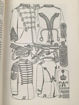"Formations- und Uniformierungsgeschichte des preußischen Heeren 1808 bis 1914" Band I + II Fußtruppen und Kavallerie, ca 600 Seiten, DIN A5. Nachdruck von 1960, jeweils laminiert