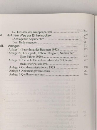 "Die Sicherheitskräfte in der Republik Baden 1918-1933 von der Volkswehr zur Einheitspolizei" 288 Seiten, DIN A5