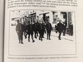 "Die Sicherheitskräfte in der Republik Baden 1918-1933 von der Volkswehr zur Einheitspolizei" 288 Seiten, DIN A5