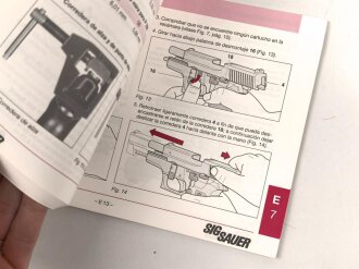 "SIG Sauer P 226 - Bedienungsanleitung" ca. DIN A5