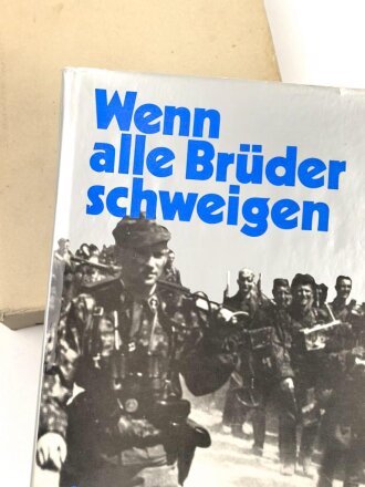 "Wenn alle Brüder schweigen", Großer Bildband über die Waffen-SS, 584 Seiten, über DIN A4, gebraucht im Schuber