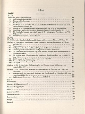 "Kriegsgeschichte der 12.SS-Panzerdivision "Hitlerjugend", Band 1 + 2, ca. 800 Seiten, DIN A4, gebraucht