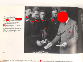 "Kriegsgeschichte der 12.SS-Panzerdivision "Hitlerjugend", Band 1 + 2, ca. 800 Seiten, DIN A4, gebraucht