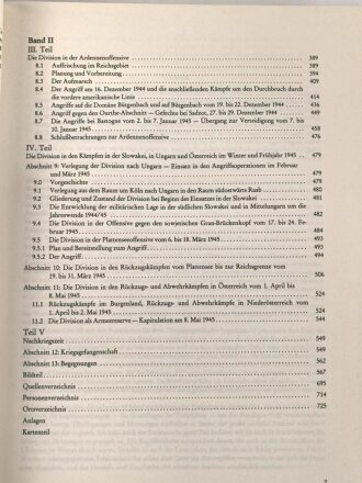 "Kriegsgeschichte der 12.SS-Panzerdivision "Hitlerjugend", Band 1 + 2, ca. 800 Seiten, DIN A4, gebraucht