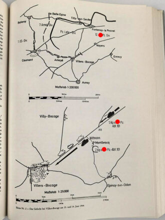 "Kriegsgeschichte der 12.SS-Panzerdivision "Hitlerjugend", Band 1 + 2, ca. 800 Seiten, DIN A4, gebraucht