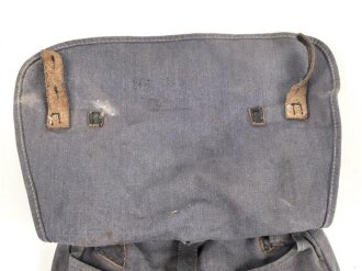 Luftwaffe Brotbeutel, getragenes Stück, ungereinigt