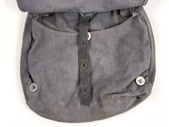 Luftwaffe Brotbeutel, getragenes Stück, ungereinigt