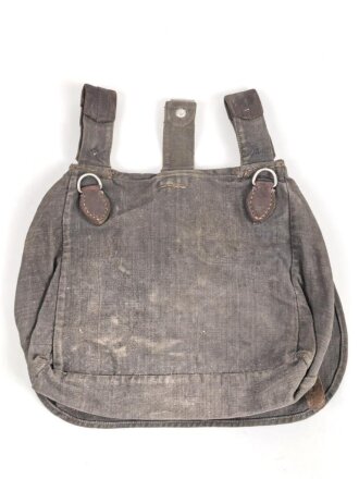 Luftwaffe Brotbeutel, getragenes Stück, ungereinigt