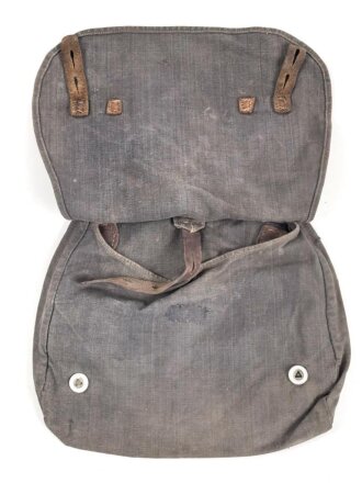Luftwaffe Brotbeutel, getragenes Stück, ungereinigt