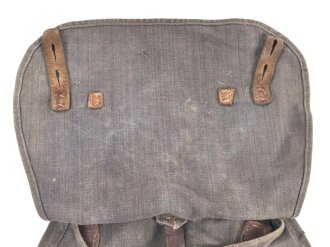 Luftwaffe Brotbeutel, getragenes Stück, ungereinigt