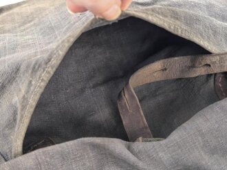 Luftwaffe Brotbeutel, getragenes Stück, ungereinigt