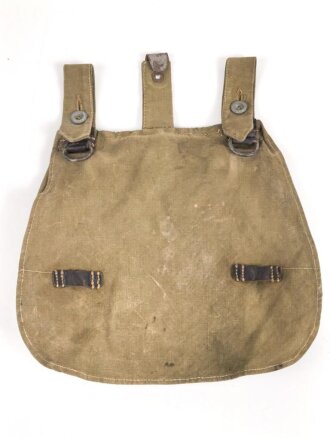 Brotbeutel Heer, stark getragenes Stück, ungereinigt