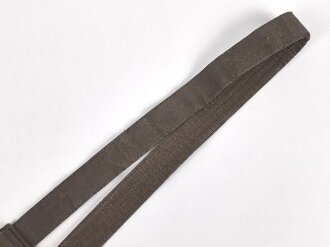 Reichsarbeitsdienst, Trageriemen für einen Brotbeutel. Stark getragenes Stück, Naht offen