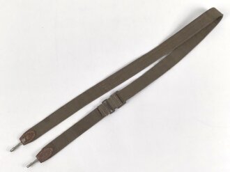 Reichsarbeitsdienst, Trageriemen für einen Brotbeutel. Stark getragenes Stück, Naht offen