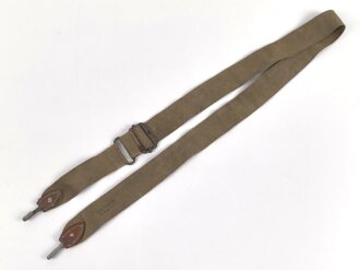 Tschechoslowakei, Trageriemen für einen Brotbeutel, Umbau für die Wehrmacht