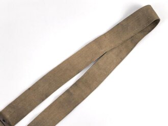 Tschechoslowakei, Trageriemen für einen Brotbeutel, Umbau für die Wehrmacht
