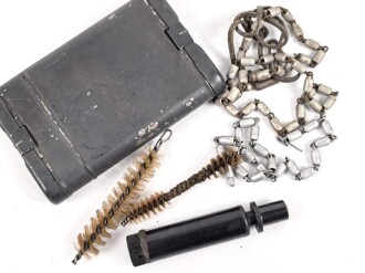 Reinigungsgerät RG34 Wehrmacht. Hersteller cux. Unvollständig, Dose Originallack