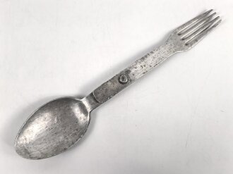 Gabel / Löffel Kombi Wehrmacht. Hersteller HMZ41, gereinigter Bodenfund ?