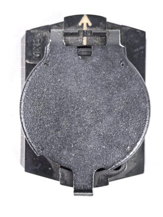 Marschkompass Wehrmacht aus schwarzer Pressmasse, Hersteller cxn