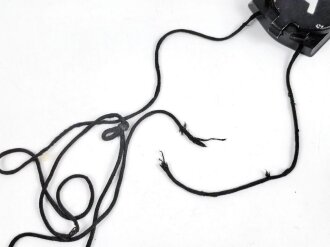 Marschlompass Wehrmacht aus schwarzer Pressmasse, ohne Bezeichnung