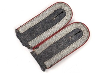 Luftwaffe, Paar Schulterklappen für einen Unteroffizier der Flak. getragenes Paar