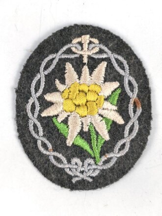 Heer, Ärmelabzeichen für Mannschaften der Gebirgstruppe.