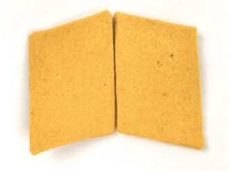 Luftwaffe, Paar Kragenspiegel für Mannschaften fliegendes Personal, stark getragen