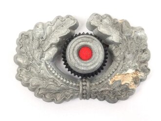 Eichenlaubkranz und Kokarde für eine Schirmmütze des Heeres