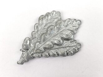 Feldmützenabzeichen für Jäger des Heeres. Zink versilbert