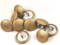Knopf 12mm vergoldet, für eine Feldmütze III.Reich. Sie erhalten ein ( 1 ) Stück
