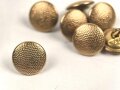 Knopf 12mm vergoldet,Hersteller Assmann,  für eine Feldmütze III.Reich. Sie erhalten ein ( 1 ) Stück