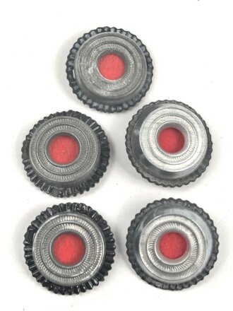 Kaiserreich bis frühe Wehrmacht, fünf Kokarden für Offiziers Schirmmützen