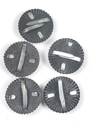 Kaiserreich bis frühe Wehrmacht, fünf Kokarden für Offiziers Schirmmützen