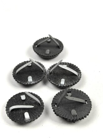 Kaiserreich bis frühe Wehrmacht, fünf Kokarden für Offiziers Schirmmützen