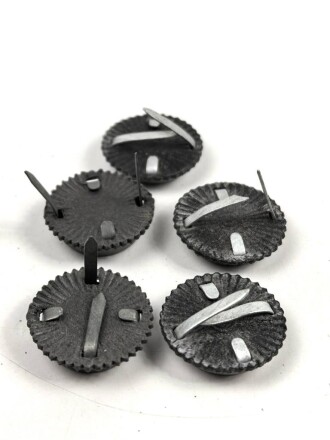 Kaiserreich bis frühe Wehrmacht, fünf Kokarden für Offiziers Schirmmützen