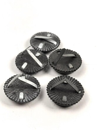 Kaiserreich bis frühe Wehrmacht, fünf Kokarden für Offiziers Schirmmützen