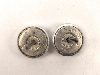 NSKK, Paar Knöpfe je 14mm für ein Schiffchen. Hersteller RZM M5/8