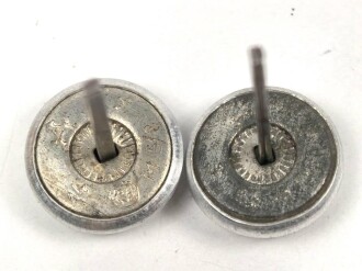 NSKK, Paar Knöpfe je 14mm für ein Schiffchen. Hersteller RZM M5/8