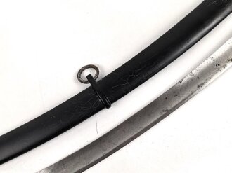 Preussen, Blüchersäbel Modell 1911. Gnadenlos "durchrestauriertes" Kammerstück eines Feldartillerie Regimentes.