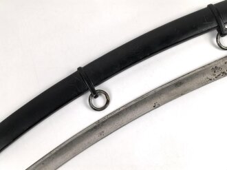 Preussen, Blüchersäbel Modell 1911. Gnadenlos "durchrestauriertes" Kammerstück eines Feldartillerie Regimentes.