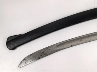 Preussen, Blüchersäbel Modell 1911. Gnadenlos "durchrestauriertes" Kammerstück eines Feldartillerie Regimentes.