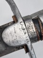 Preussen, Blüchersäbel Modell 1911. Gnadenlos "durchrestauriertes" Kammerstück eines Feldartillerie Regimentes.