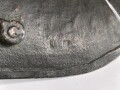 1. Weltkrieg, Stahlhelm Modell 1916. Die Glocke Original, der Rest neuzeitlich ergänzt, die lackierung ebenfalls neuzeitlich