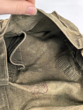 Polen 2.Weltkrieg, Tasche für die Gasmaske WZ32. Ungereinigt, guter Gesamtzustand